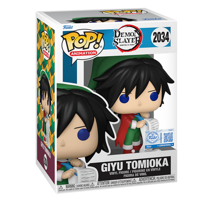 Funko Pop! Animation: Demon Slayer - Giyu Tomioka (Holiday) (Special Edition) - KOODOO