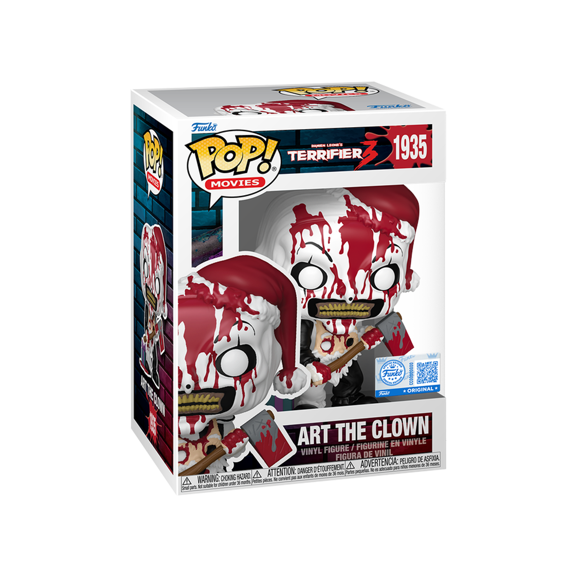 Funko Pop! Movies: Terrifier 3 - Art The Clown (Special Edition) - KOODOO