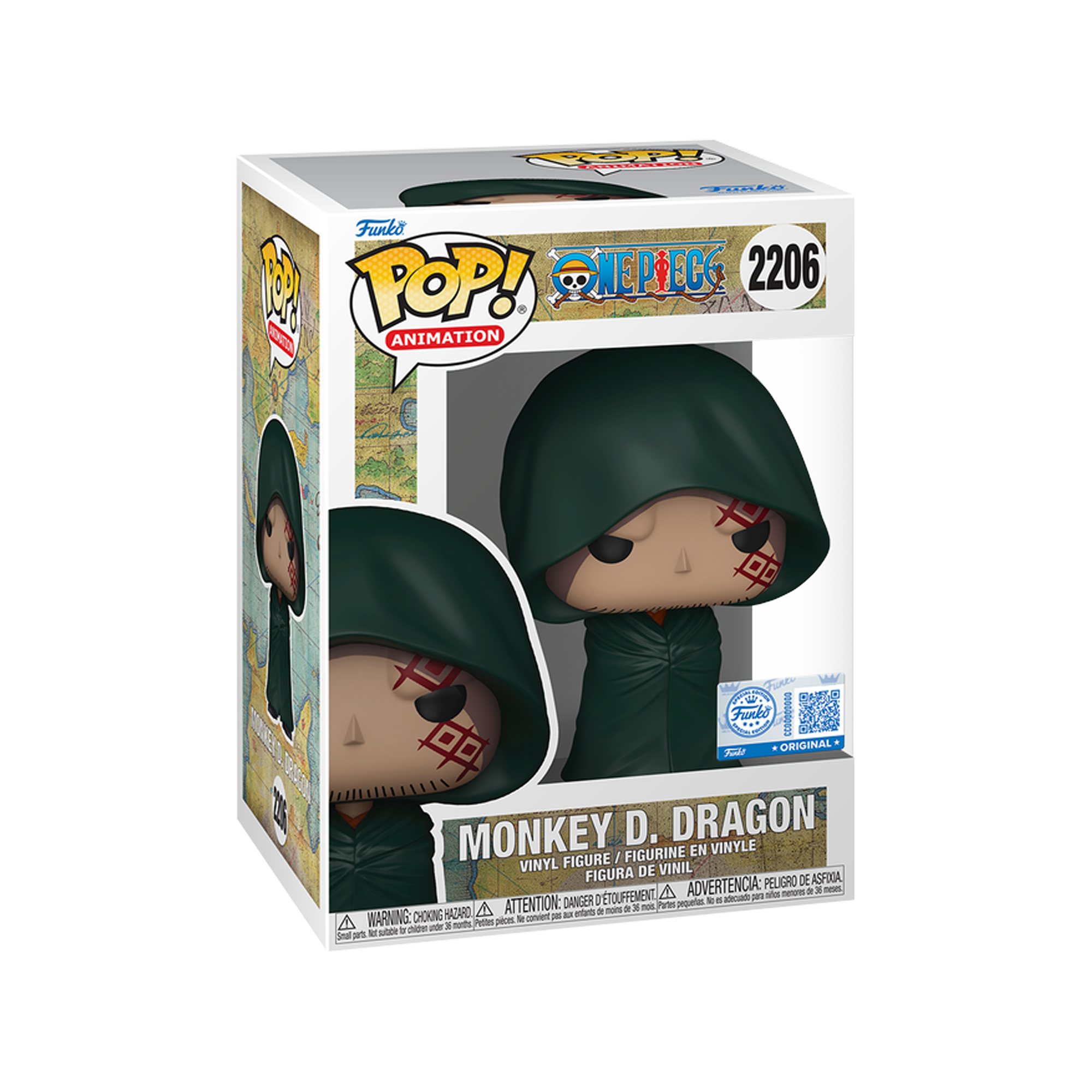 Funko Pop! Animation: One Piece - Monkey D. Dragon (Special Edition) - KOODOO