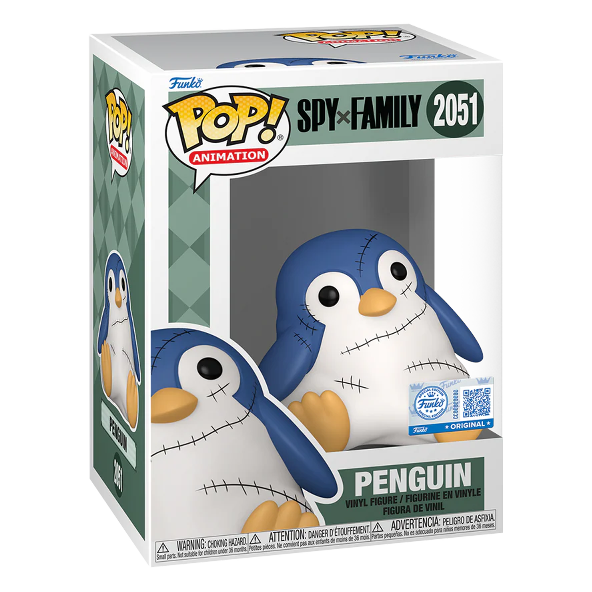 Funko Pop! Animation: Spy x Family - Penguin with Stitches (Special Edition) - KOODOO