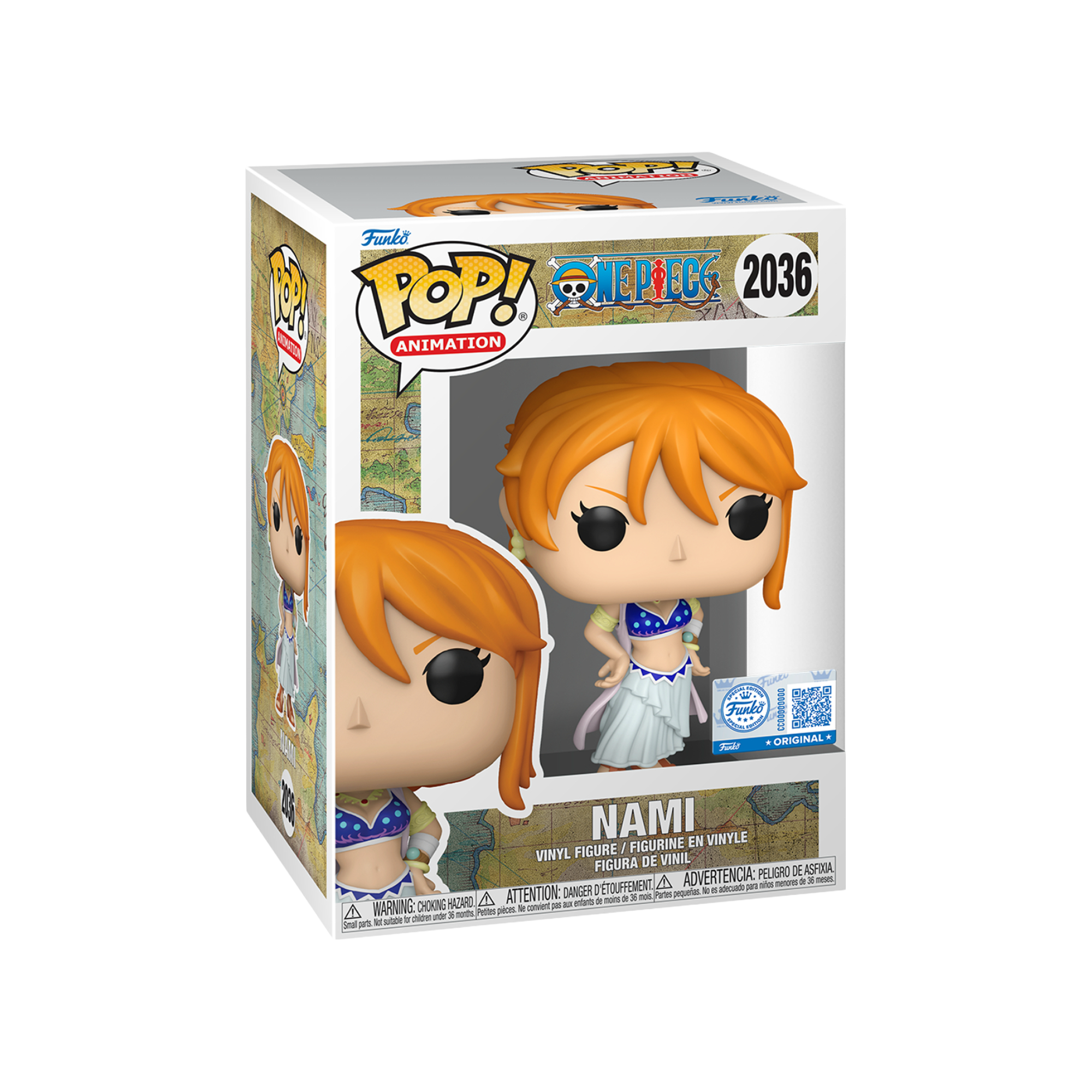 Funko Pop! Animation: One Piece - Nami (Alabasta Arc) (Special Edition) - KOODOO