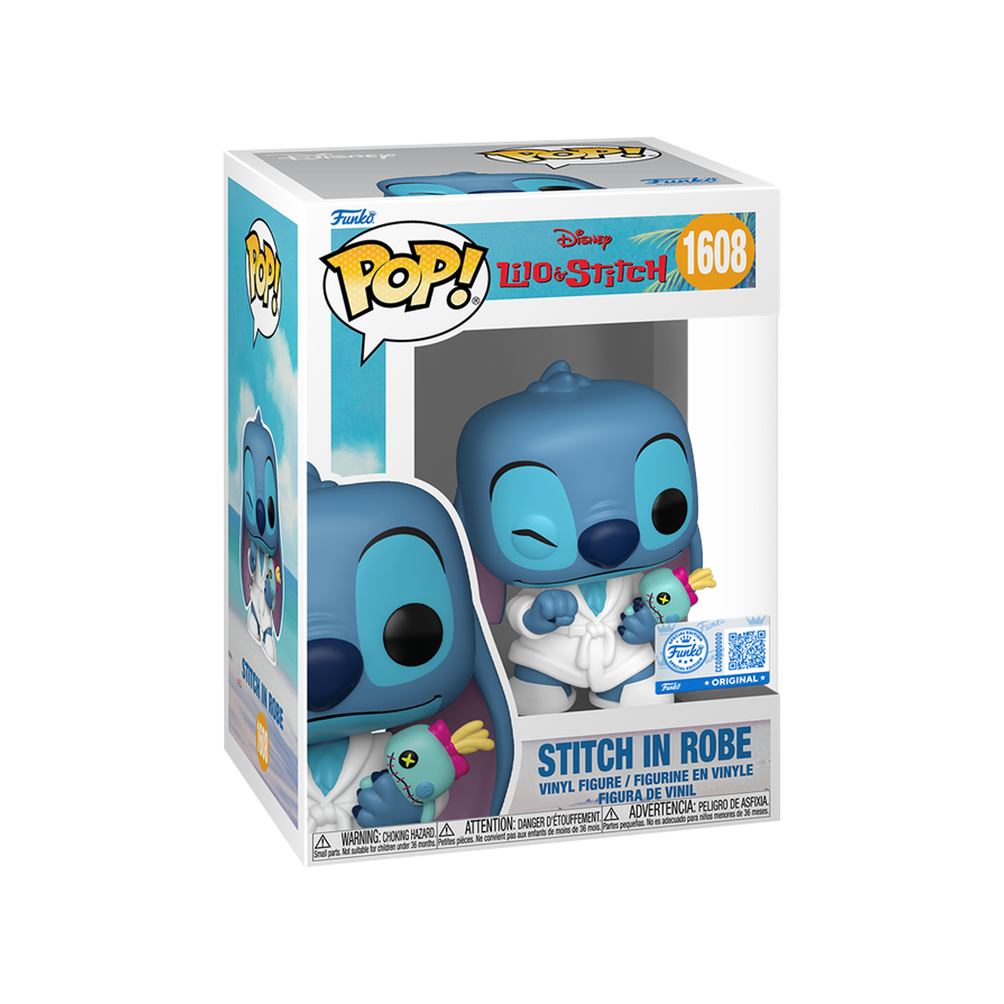 Funko Pop! Disney: Lilo & Stitch - Stitch in Robe (Special Edition) - KOODOO