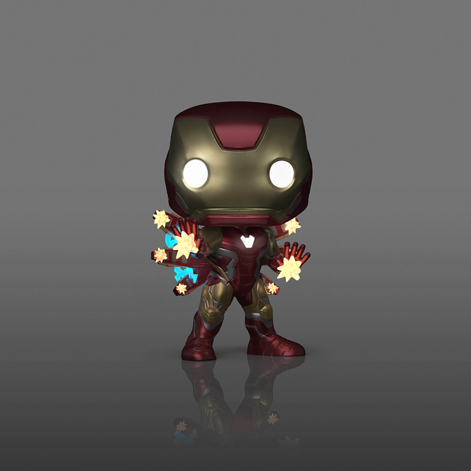 Funko Pop! Plus: Marvel Studios The Infinity Saga - Iron Man (Glow in the Dark - Special Edition) - KOODOO