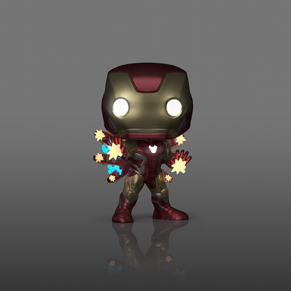 Funko Pop! Plus: Marvel Studios The Infinity Saga - Iron Man (Glow in the Dark - Special Edition) - KOODOO