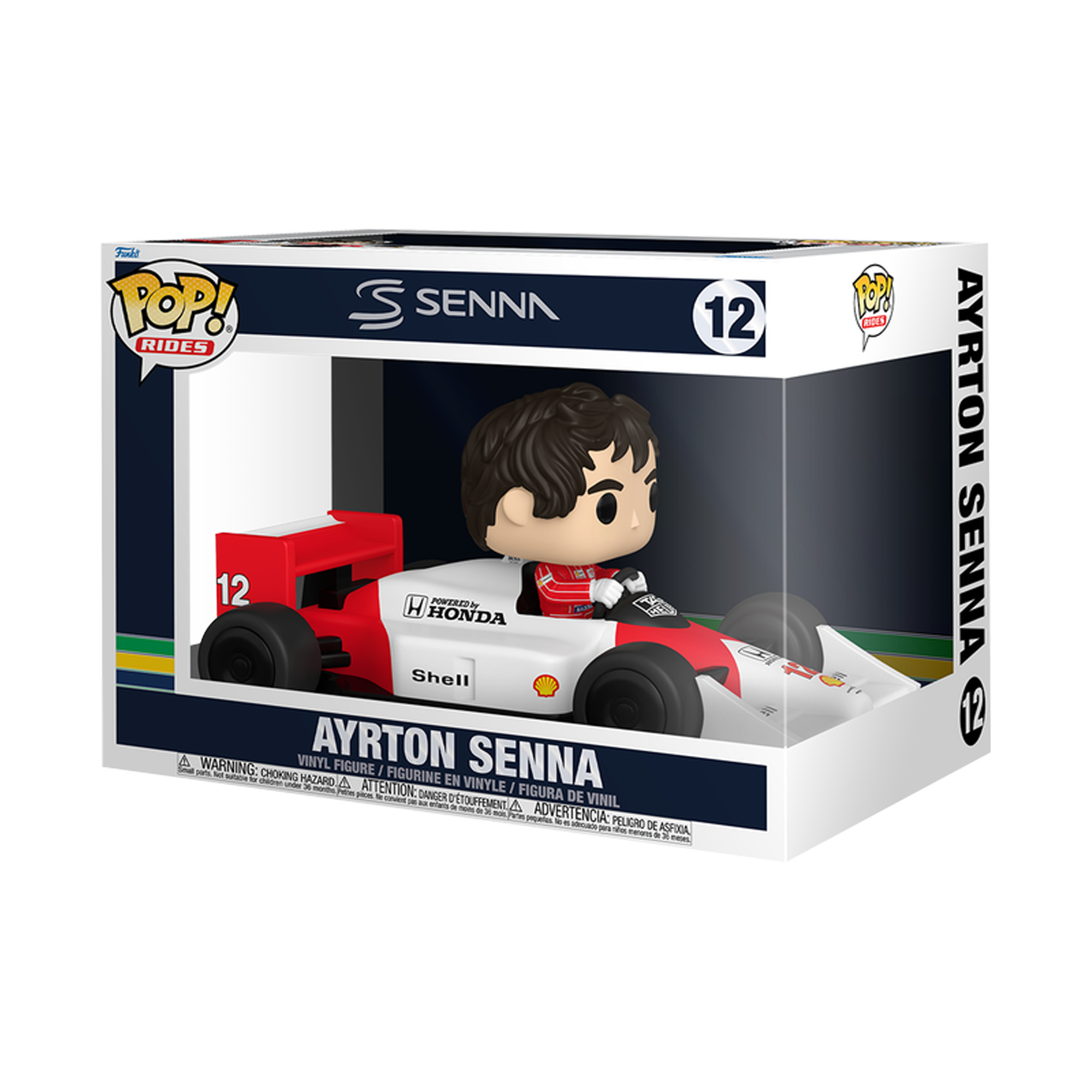 Funko Pop! Super Deluxe Rides:  McLaren - Ayrton Senna - KOODOO
