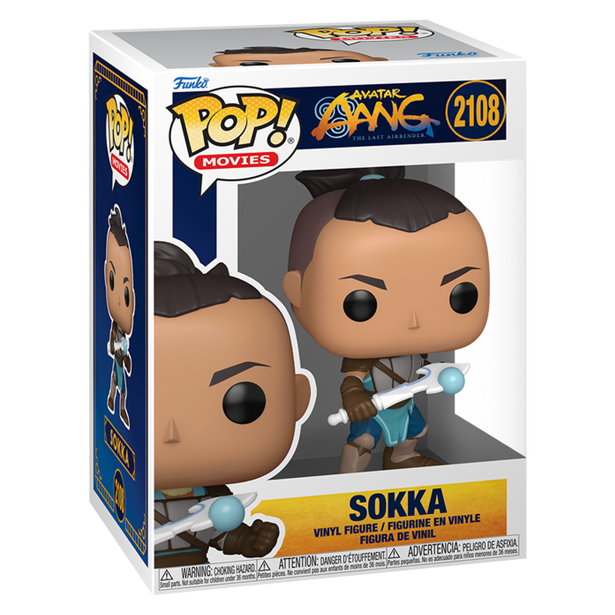 Funko Pop! Movies: Avatar Aang: The Last Airbender -Sokka - KOODOO