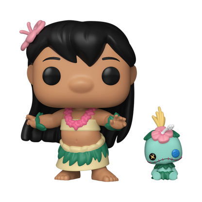 Funko Pop! Disney: Lilo & Stitch - Hula Lilo with Scrump - KOODOO