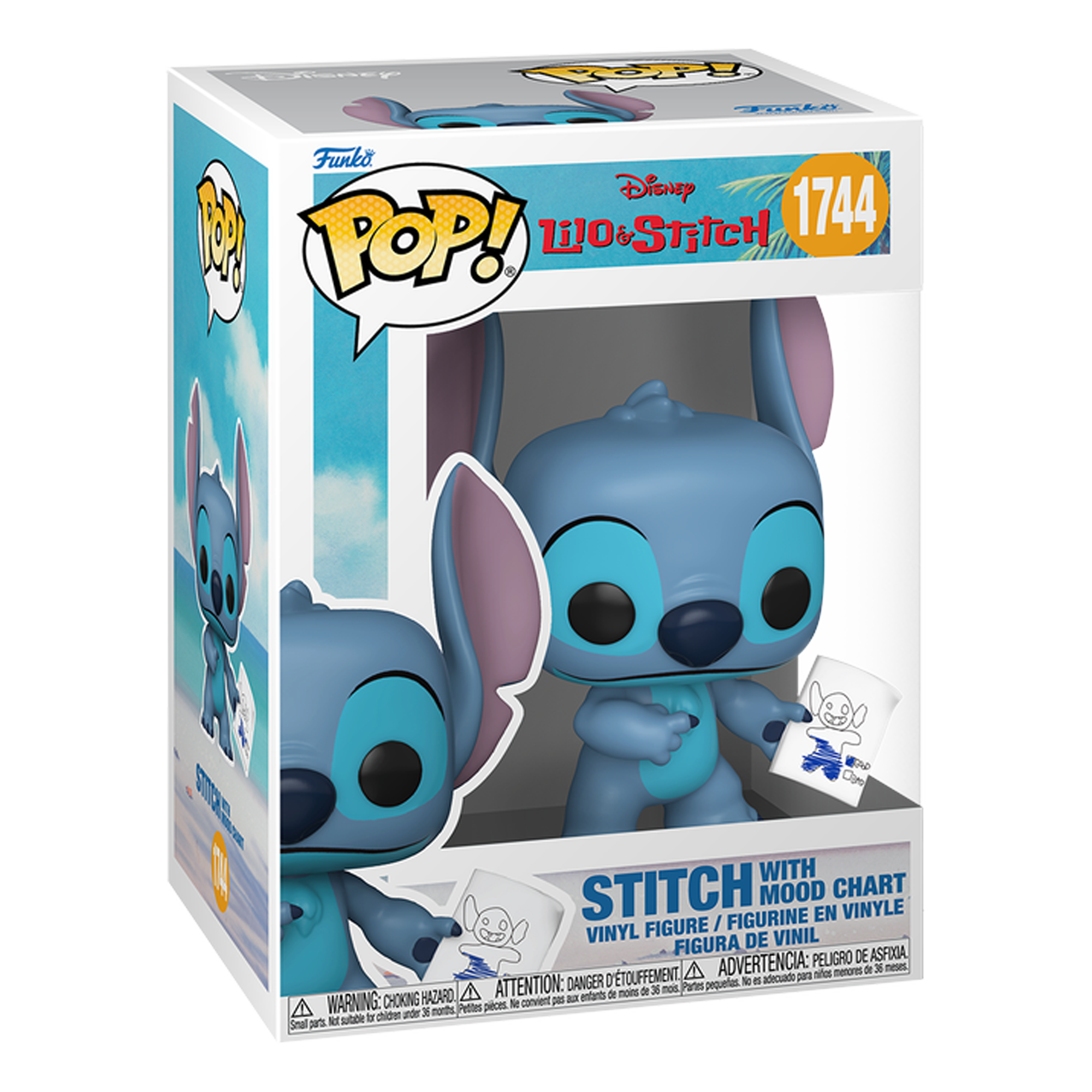 Funko Pop! Disney: Lilo & Stitch - Stitch with Mood Chart - KOODOO