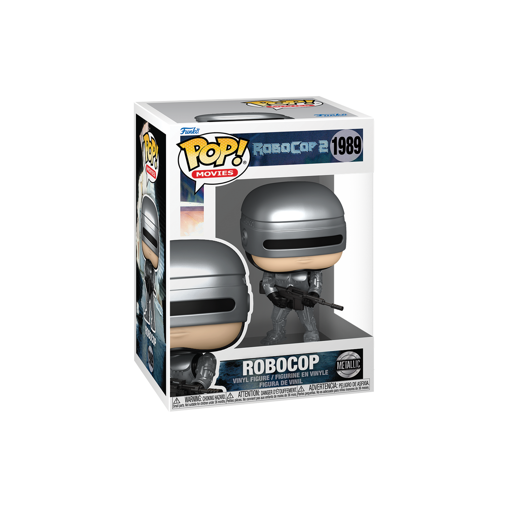 Funko Pop! Movies: Robocop - Robocop (Metallic) - KOODOO