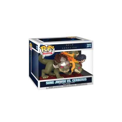 Funko Pop! Deluxe: Solo Leveling - Sung Jinwoo vs. Cerberus - KOODOO