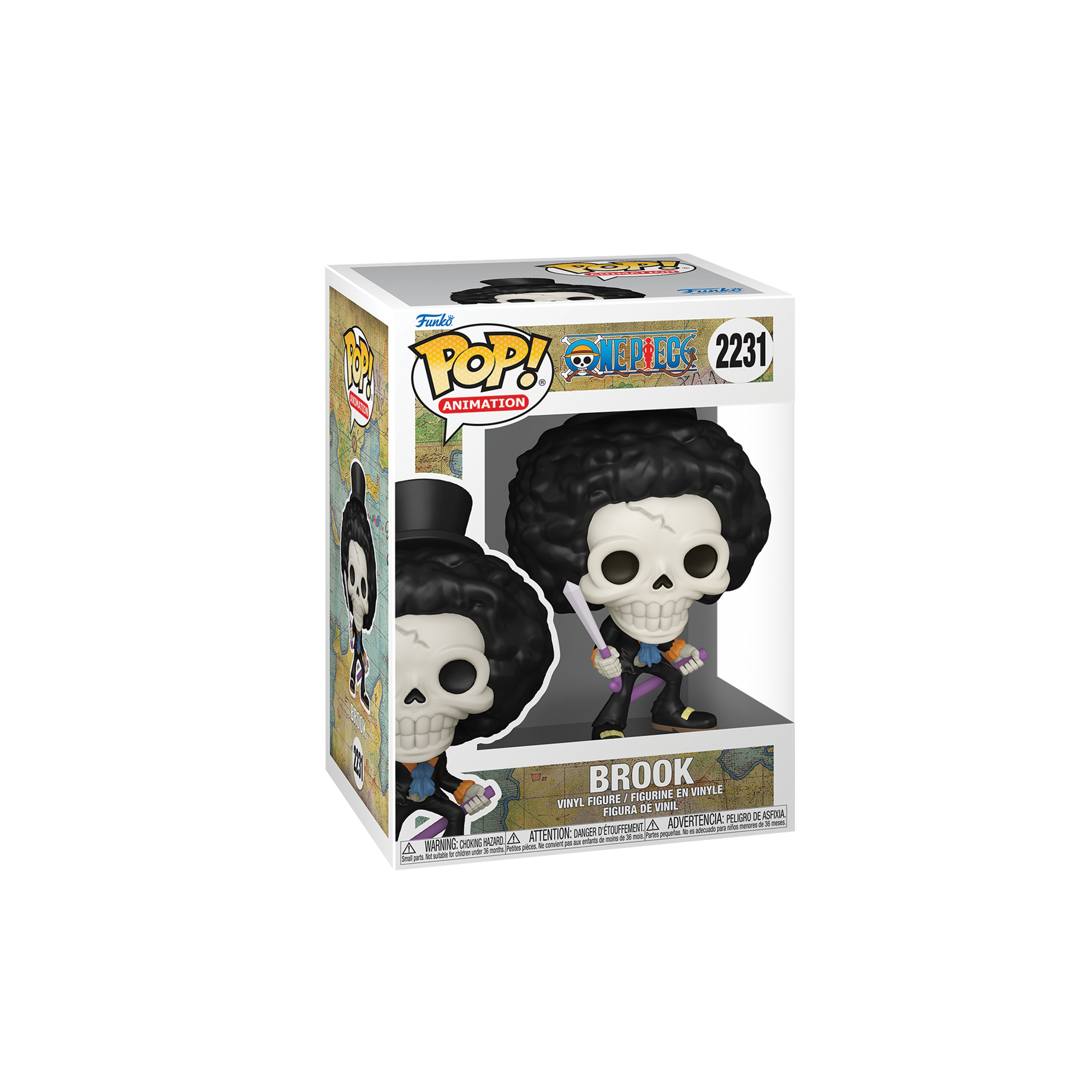 Funko Pop! Animation: One Piece - Brook with Soul Solid - KOODOO