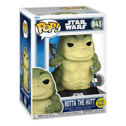 Funko Pop! Star Wars: Rotta the Hutt (Glow in the Dark) - KOODOO