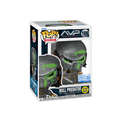 Funko Pop! Movies: Aliens vs. Predator: Requiem - Bull Predator (Glow in the Dark - Special Edition) - KOODOO