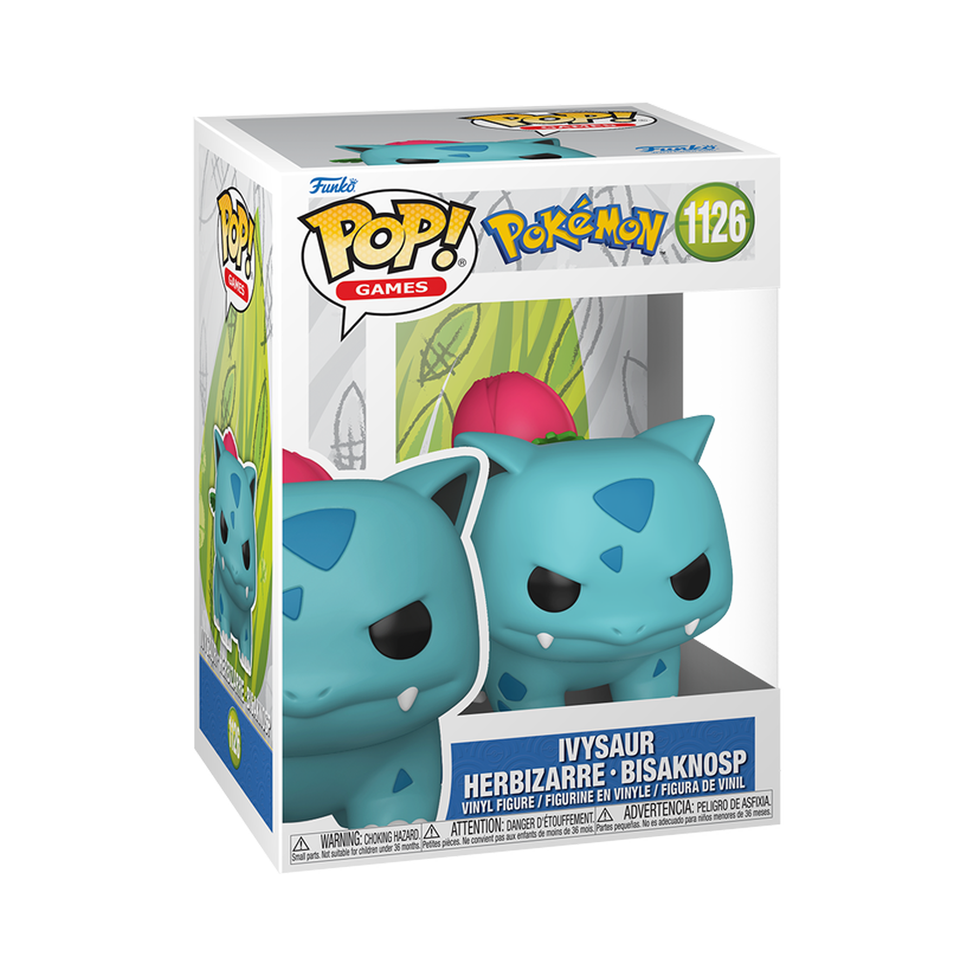 Funko Pop! Games: Pokemon - Ivysaur - KOODOO