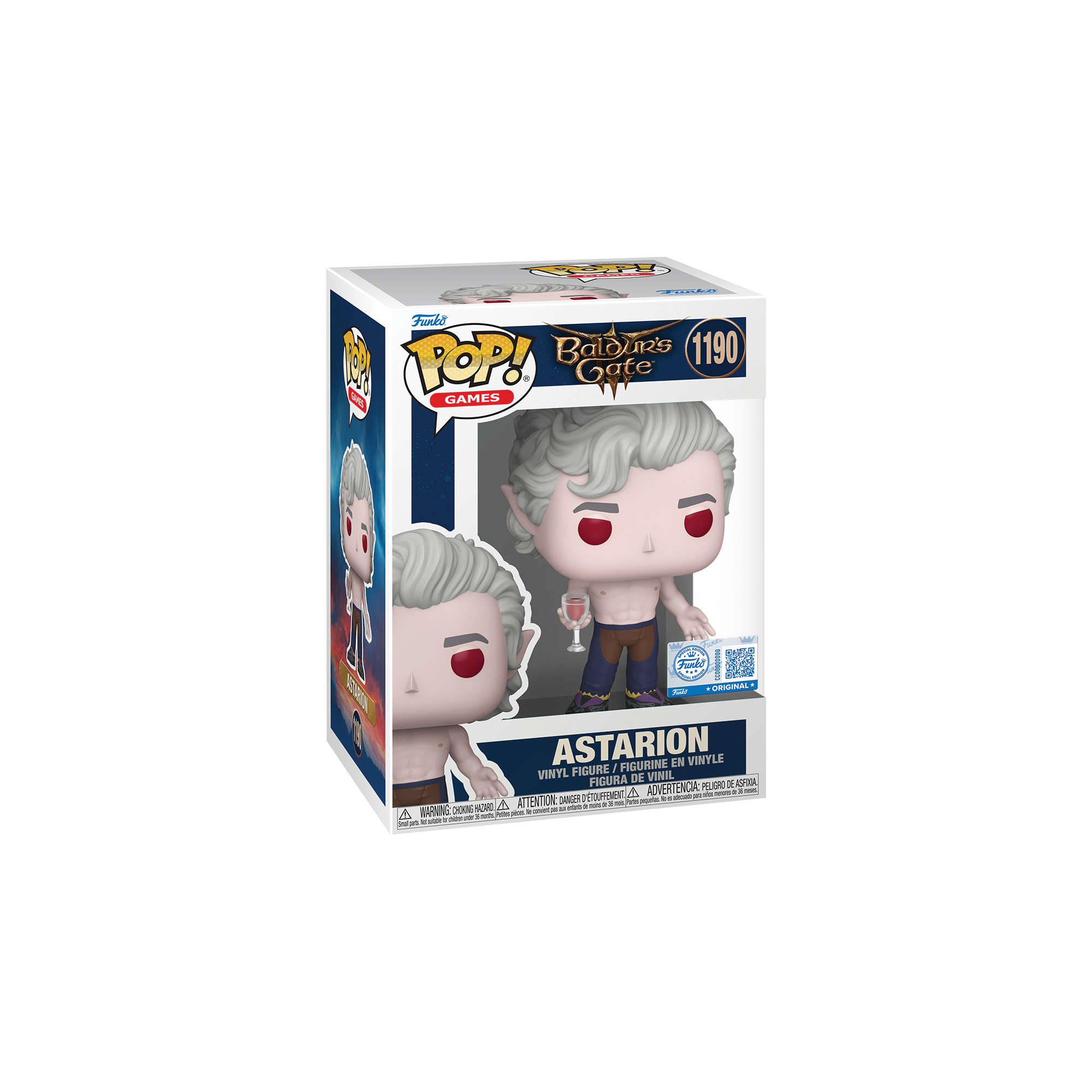 Funko Pop! Games: Baldur’s Gate 3 - Astarion (Shirtless) (Special Edition) - KOODOO