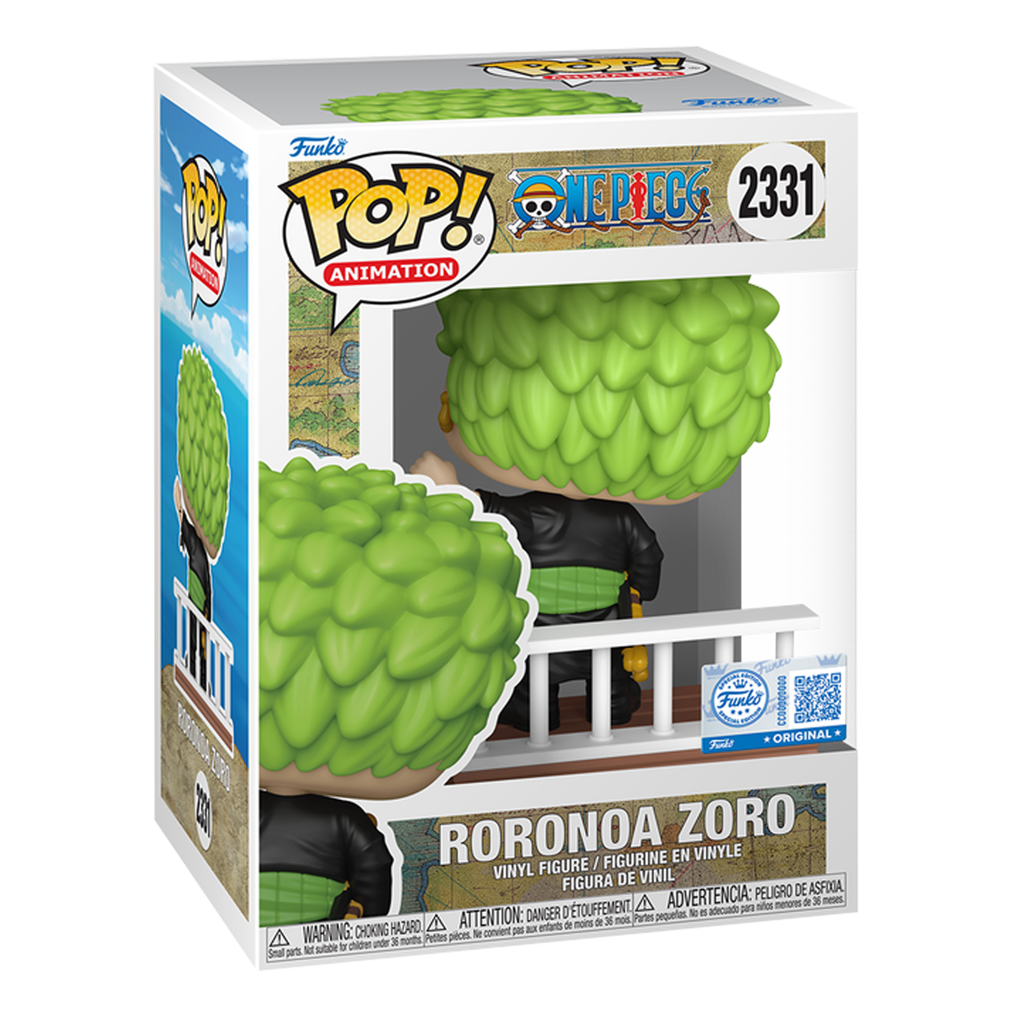 Funko Pop! Animation: One Piece - Roronoa Zoro (Going Merry) (Special Edition) - KOODOO