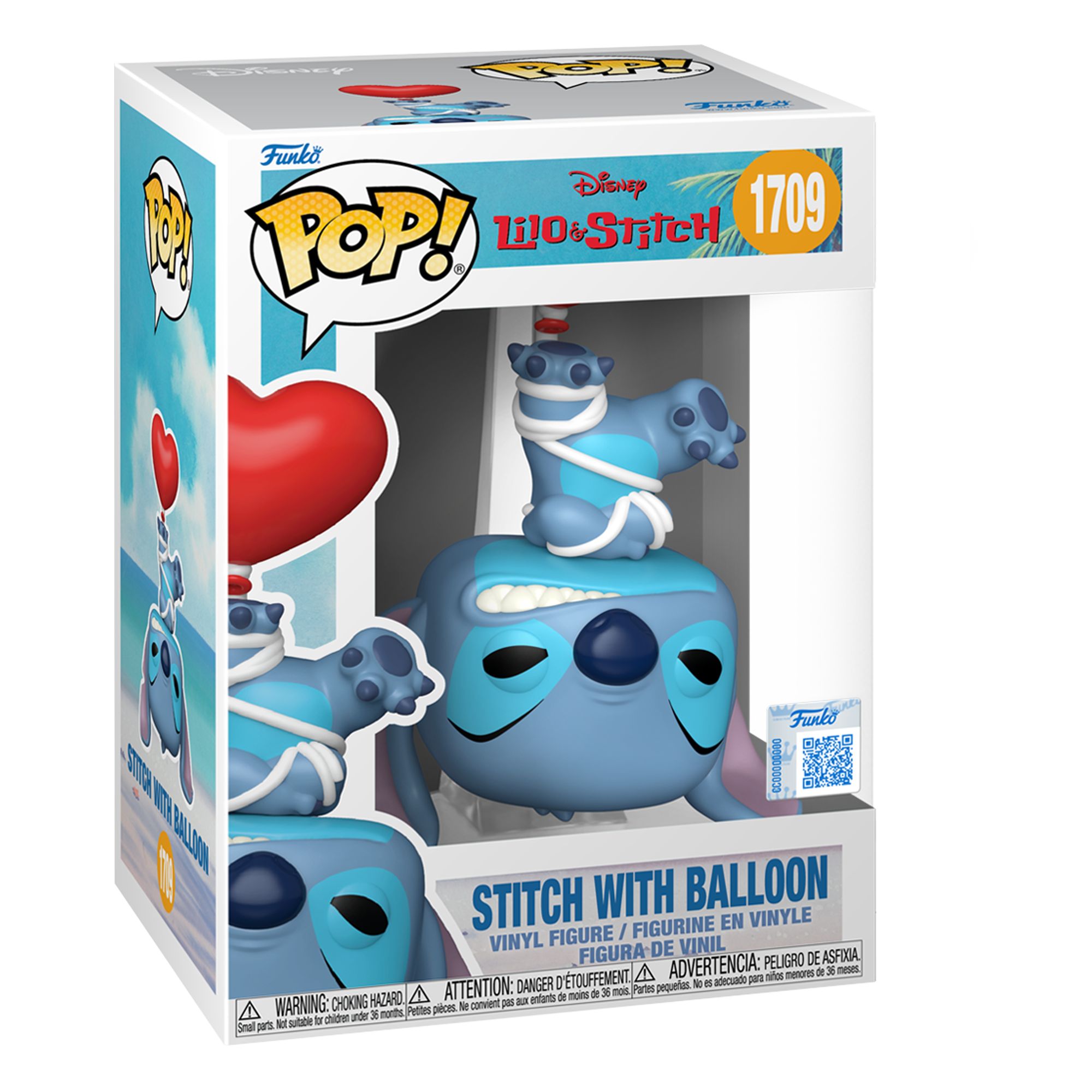 Funko Pop! Disney: Lilo & Stitch - Stitch with Balloon (Special Edition) - KOODOO