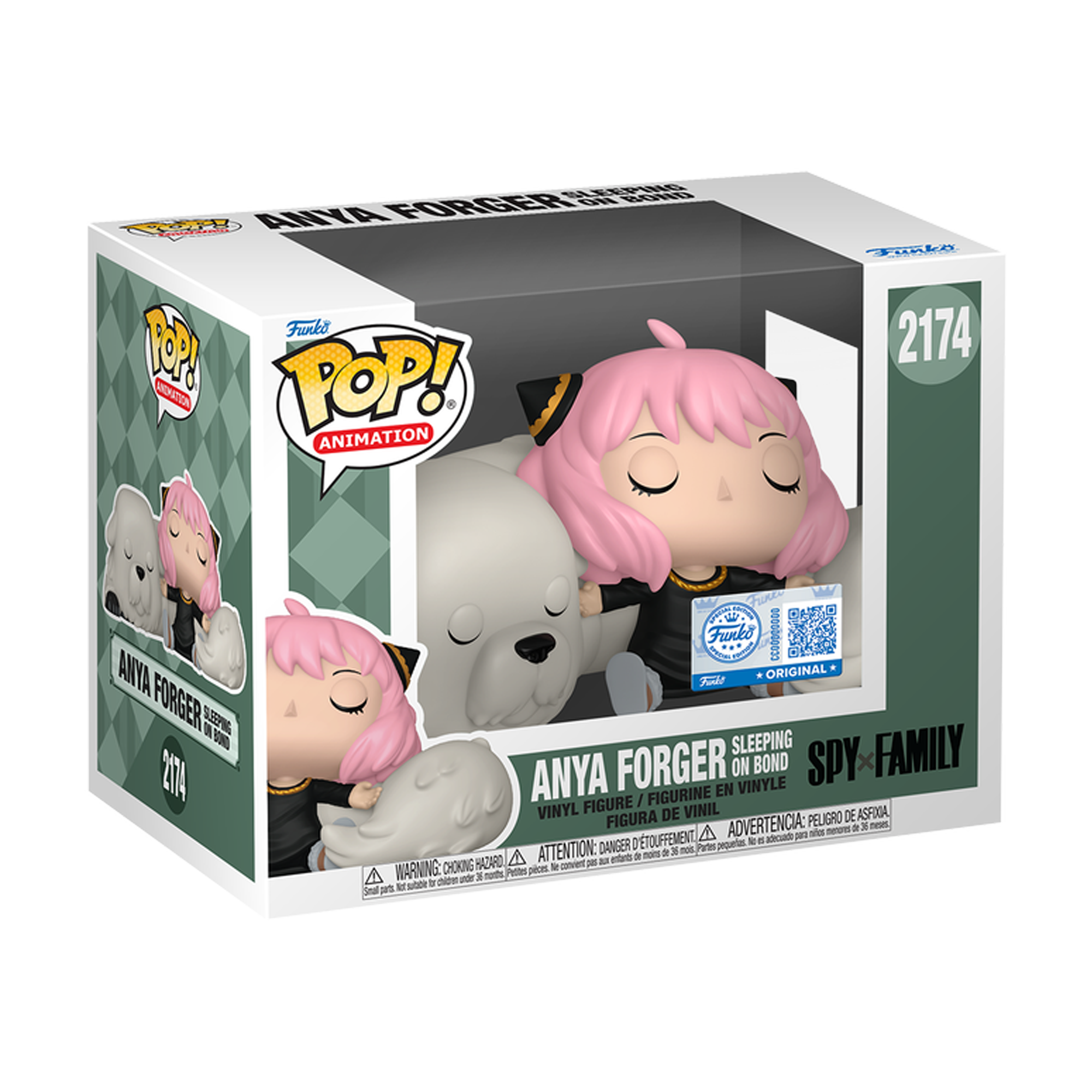 Funko Pop! Animation: Premium Spy X Family - Anya Forger Sleeping On Bond (Special Edition) - KOODOO