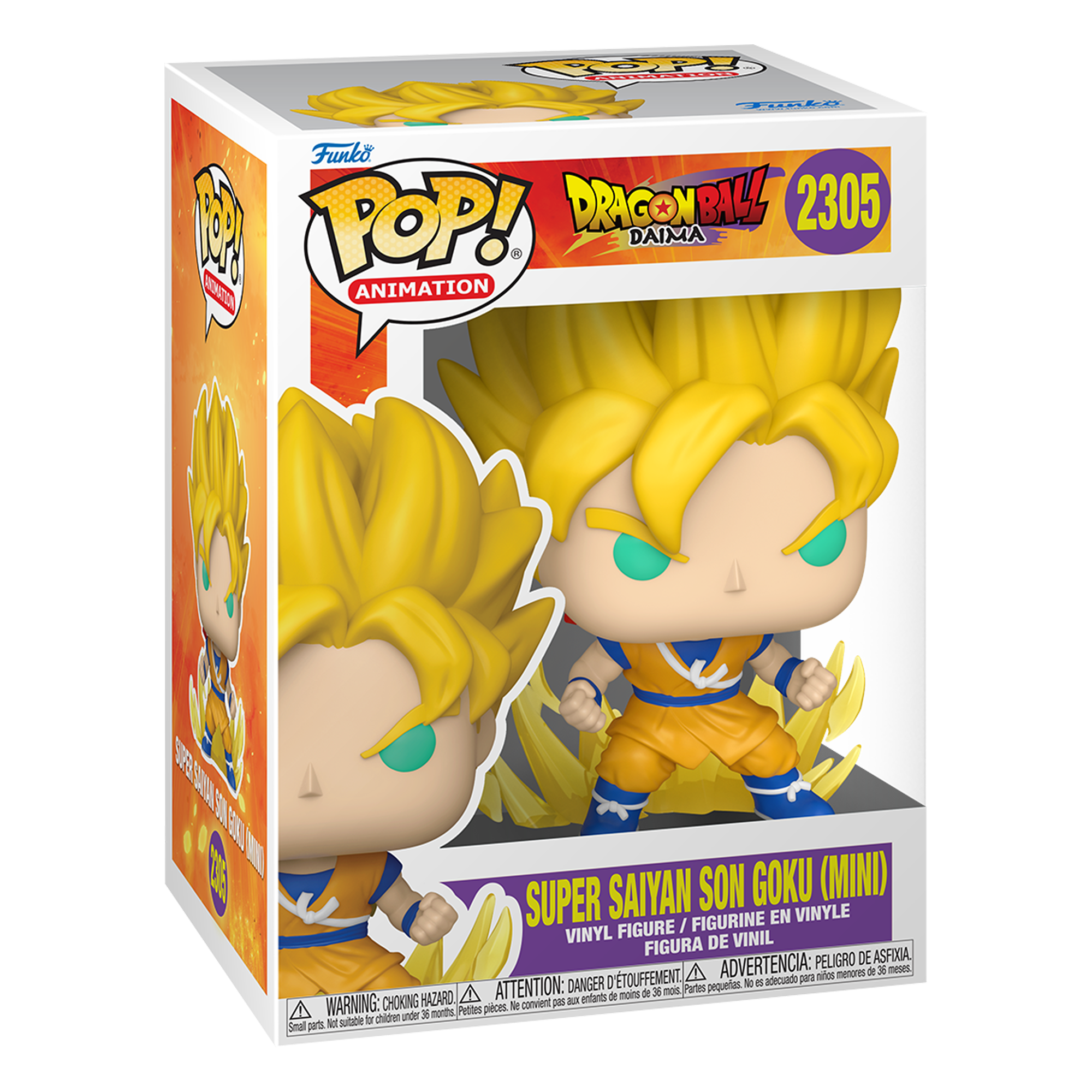 Funko Pop! Animation: Dragon Ball Diama - Super Saiyan Son Goku (Mini) - KOODOO