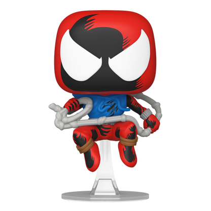 Funko Pop! Marvel: Scarlet Spider (Swinging) (Special Edition) - KOODOO