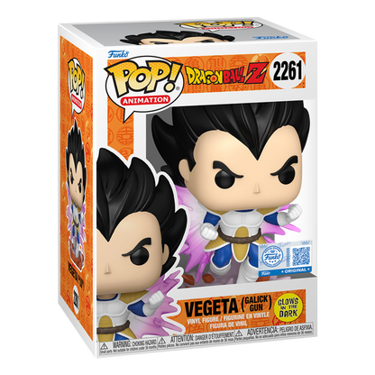Funko Pop! Animation: Dragon Ball Z - Vegeta (Galick Gun) (Glow in the Dark - Special Edition) - KOODOO