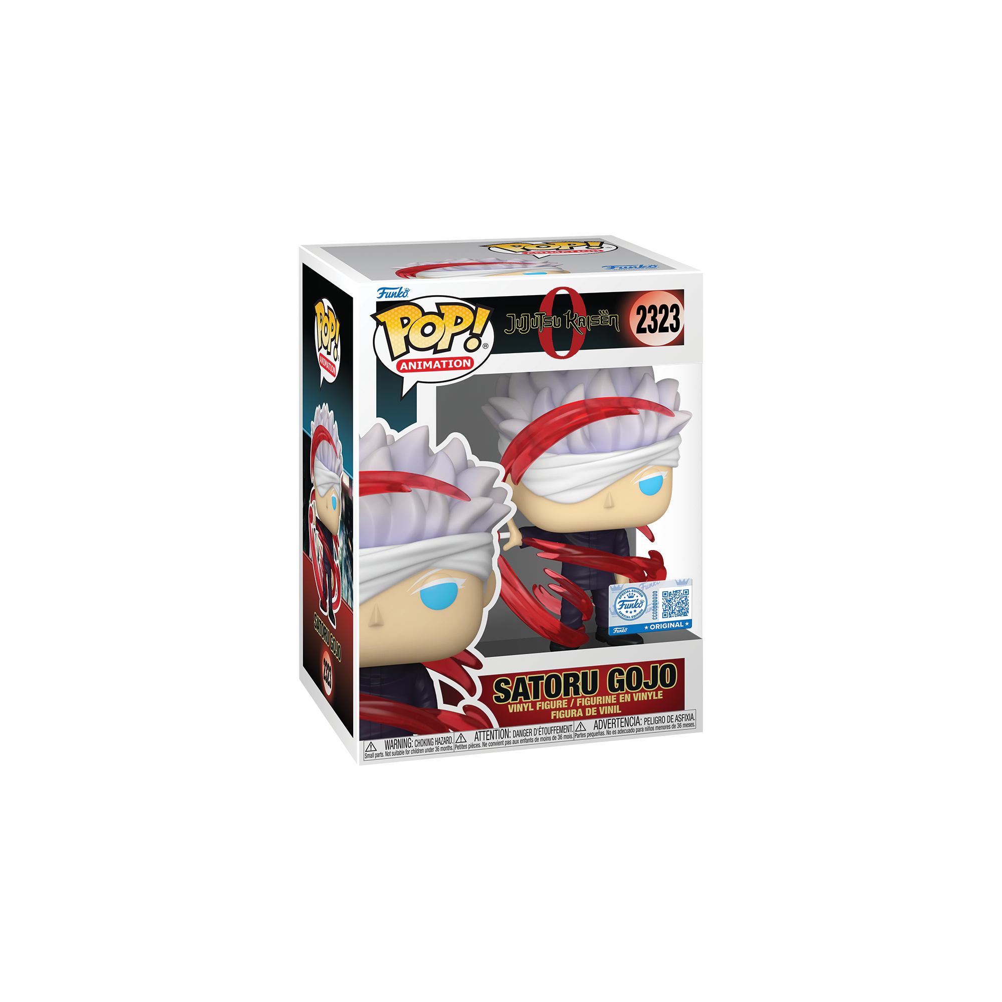 Funko Pop! Animation: Jujutsu Kaisen 0 - Satoru Gojo (Red Energy) (Special Edition) - KOODOO