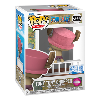 Funko Pop! Animation: One Piece - Tony Tony Chopper (Going Merry) (Flocked - Special Edition) - KOODOO