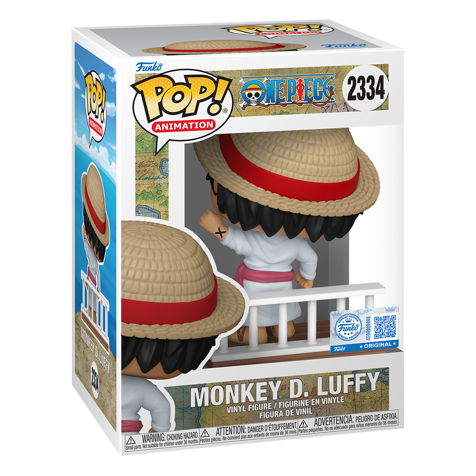 Funko Pop! Animation: One Piece - Monkey D. Luffy (Going Merry) (Special Edition) - KOODOO