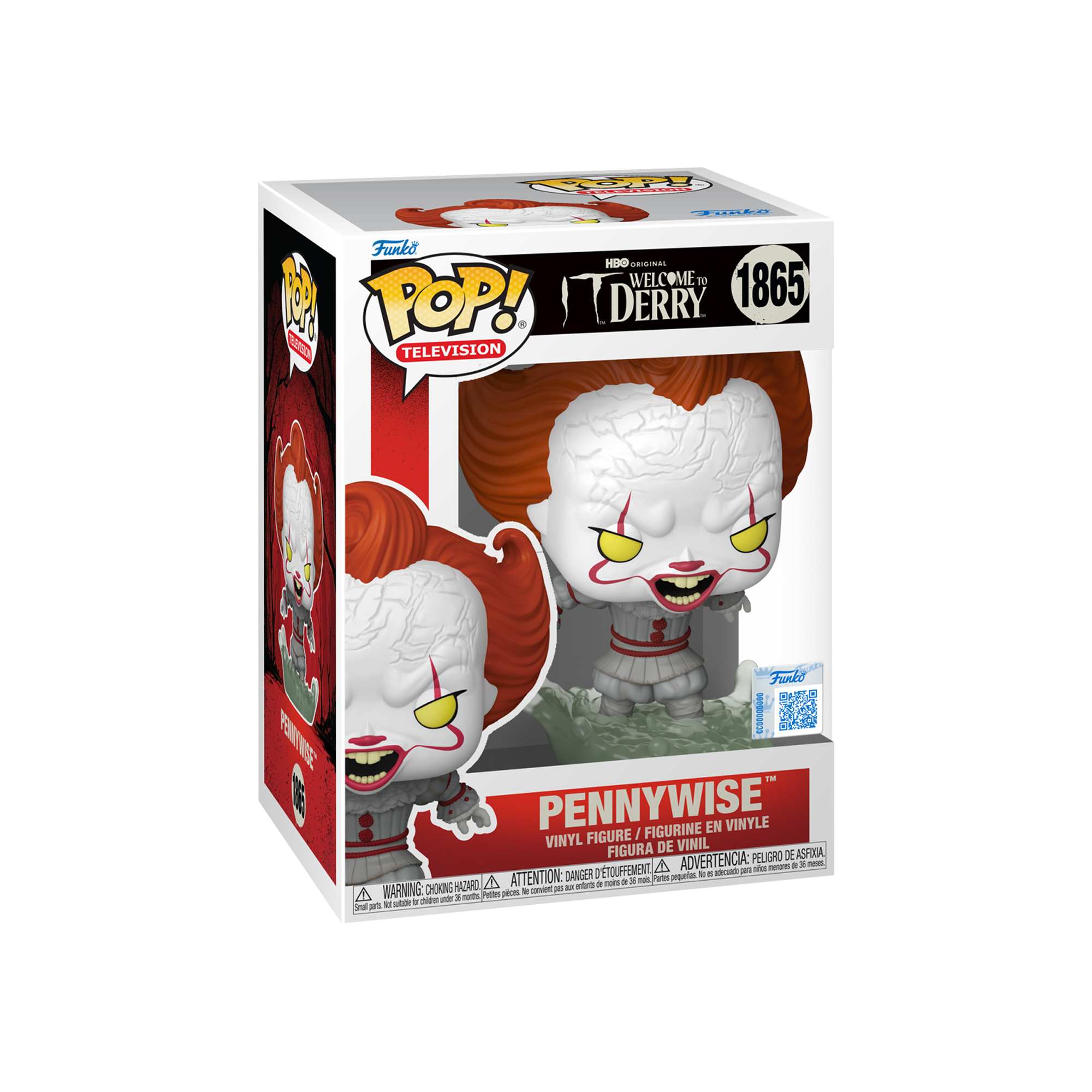 Funko Pop! Television: IT Welcome to Derry - Pennywise (Splashing) (Special Edition) - KOODOO