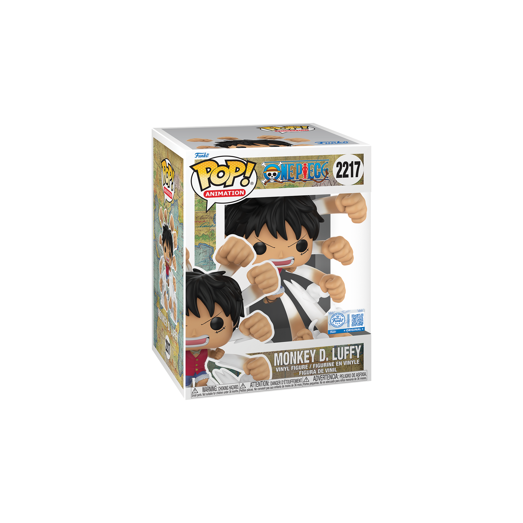 Funko Pop! Animation: Premium One Piece - Monkey D. Luffy (Gum Gum Gatling) (Special Edition) - KOODOO