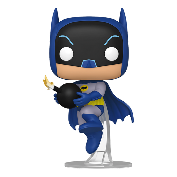 dc ザバットマンfunko pop & ホットウィールズ Funko Pop! DC: Batman Classic TV Series - Batman with Bomb