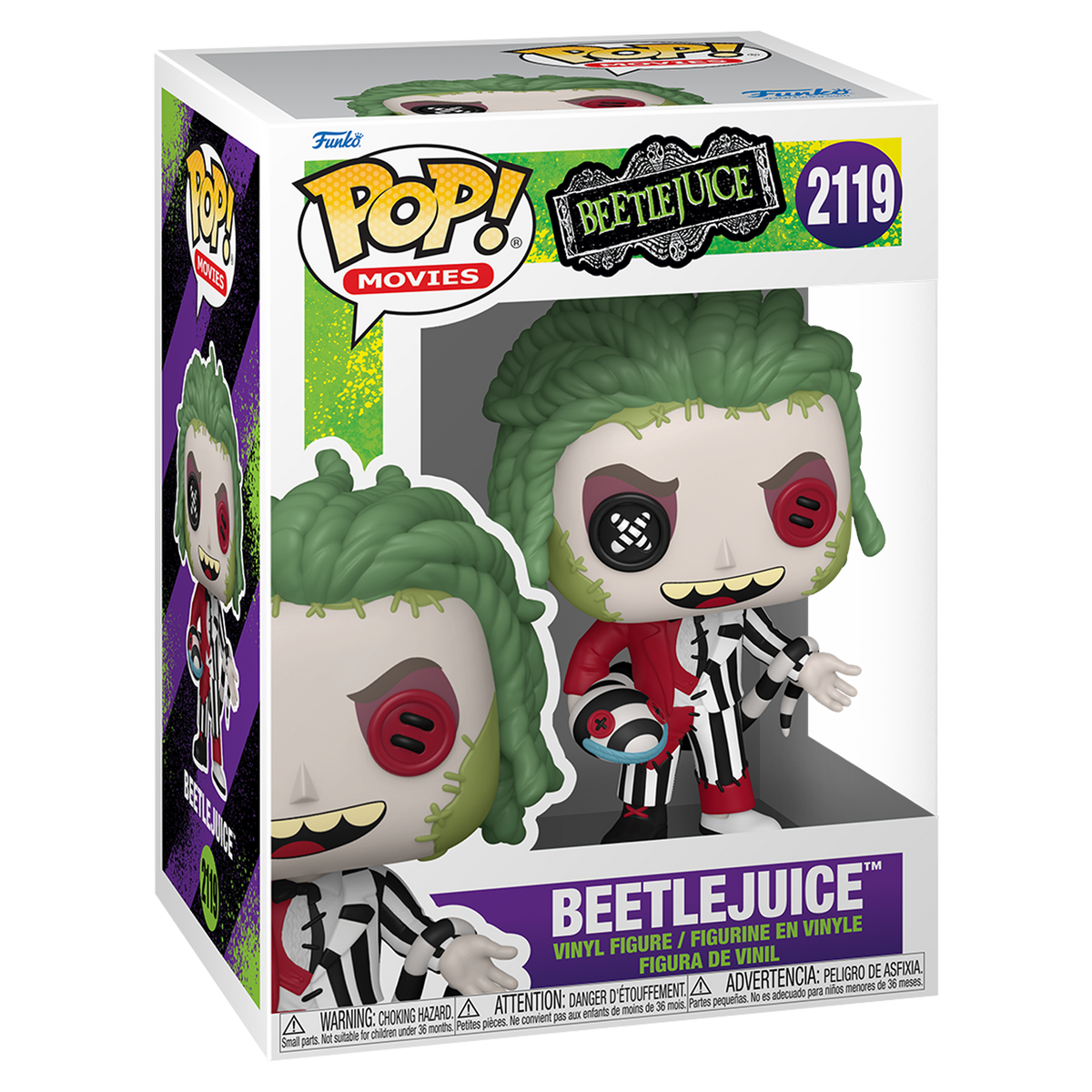 Funko Pop! Movies: Beetlejuice - Beetlejuice (Patchwork) - KOODOO