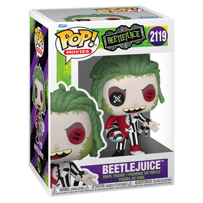 Funko Pop! Movies: Beetlejuice - Beetlejuice (Patchwork) - KOODOO