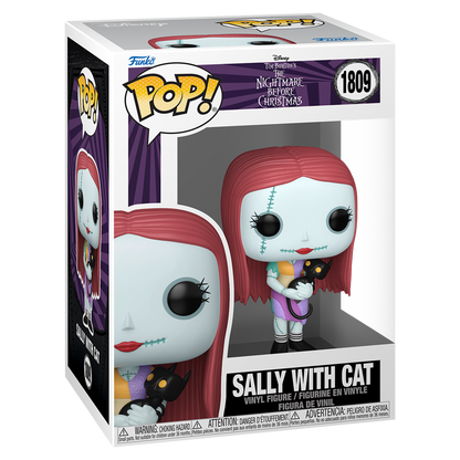 Funko Pop! Disney: Tim Burton's The Nightmare Before Christmas -Sally with Cat - KOODOO