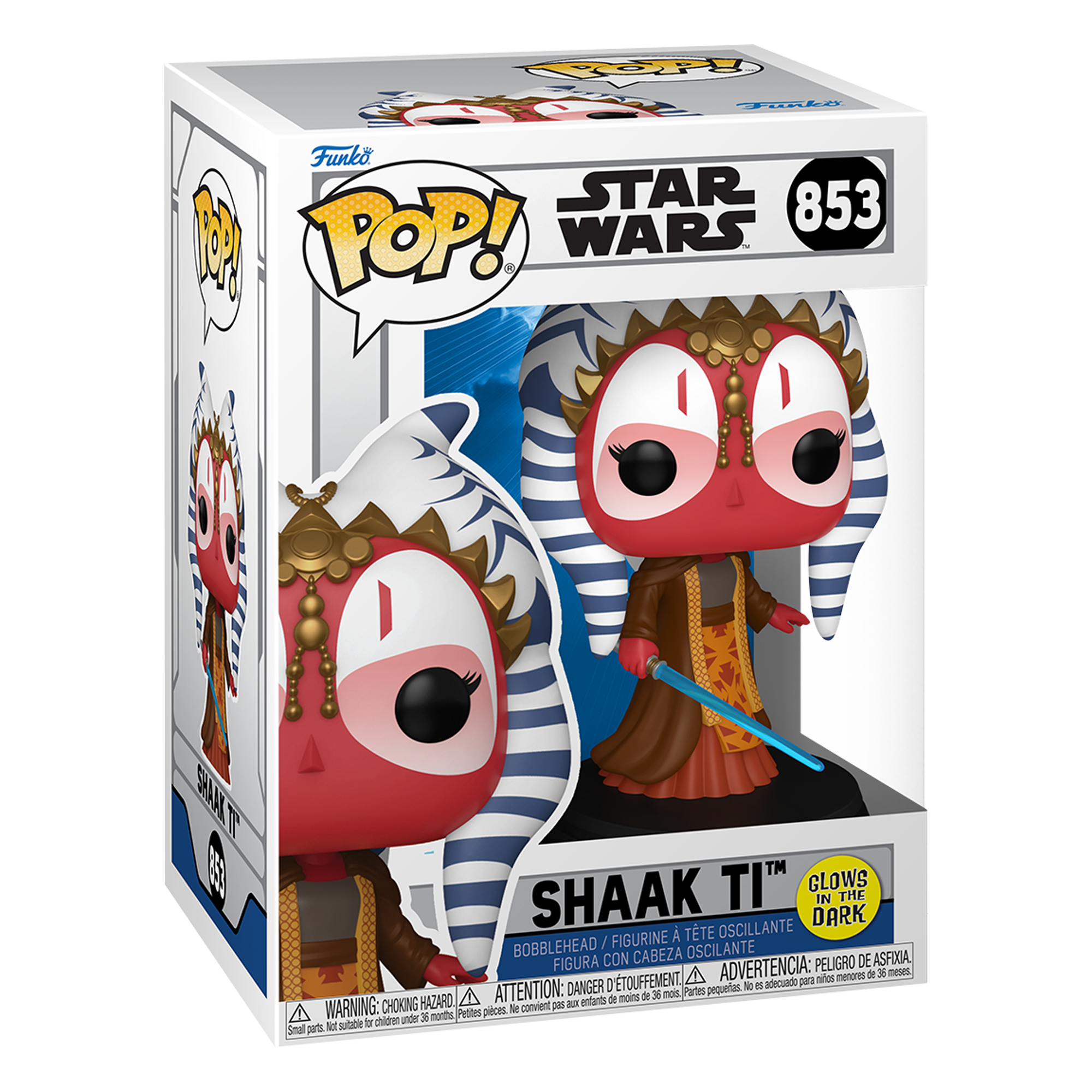 Funko Pop! Star Wars: Shaak Ti (Glow in the Dark) - KOODOO