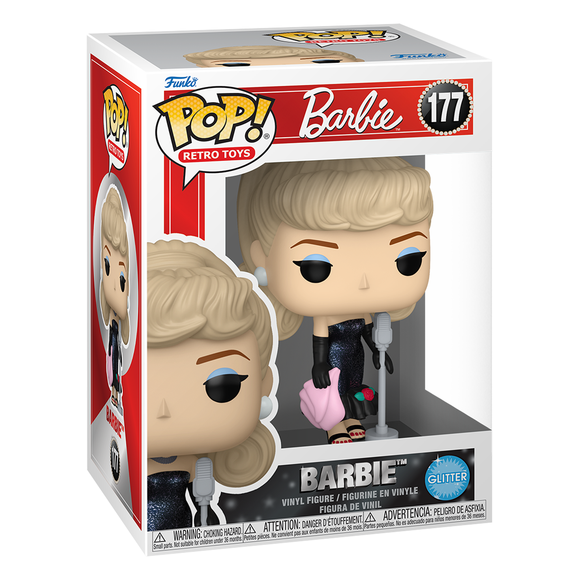 Funko Pop! Retro Toys: Barbie - Barbie (Glitter) -KOODOO