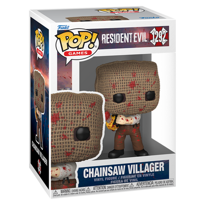 Funko Pop! Games: Resident Evil - Chainsaw Villager (Bloody) - KOODOO