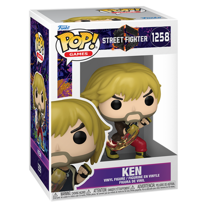 Funko Pop! Games: Street Fighter - Ken - KOODOO