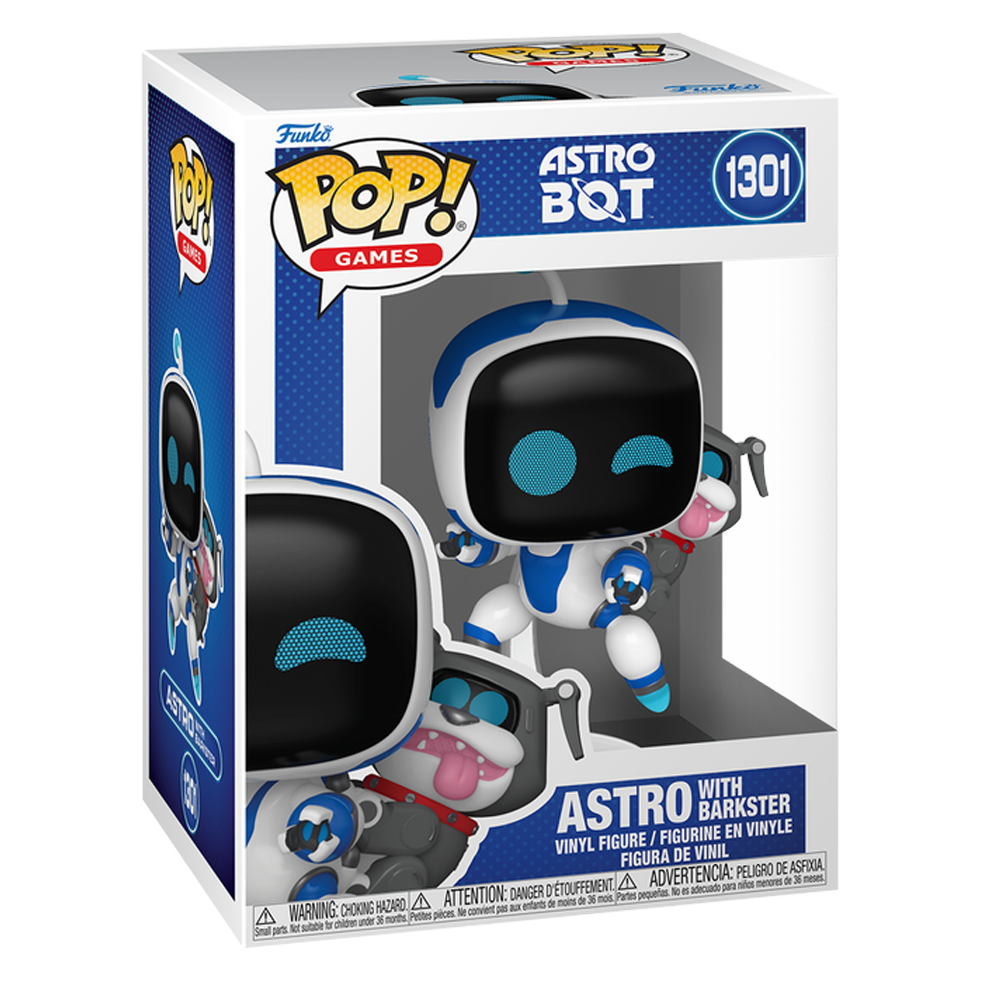 Funko Pop! Games: Astro Bot - Astro with Barkster - KOODOO