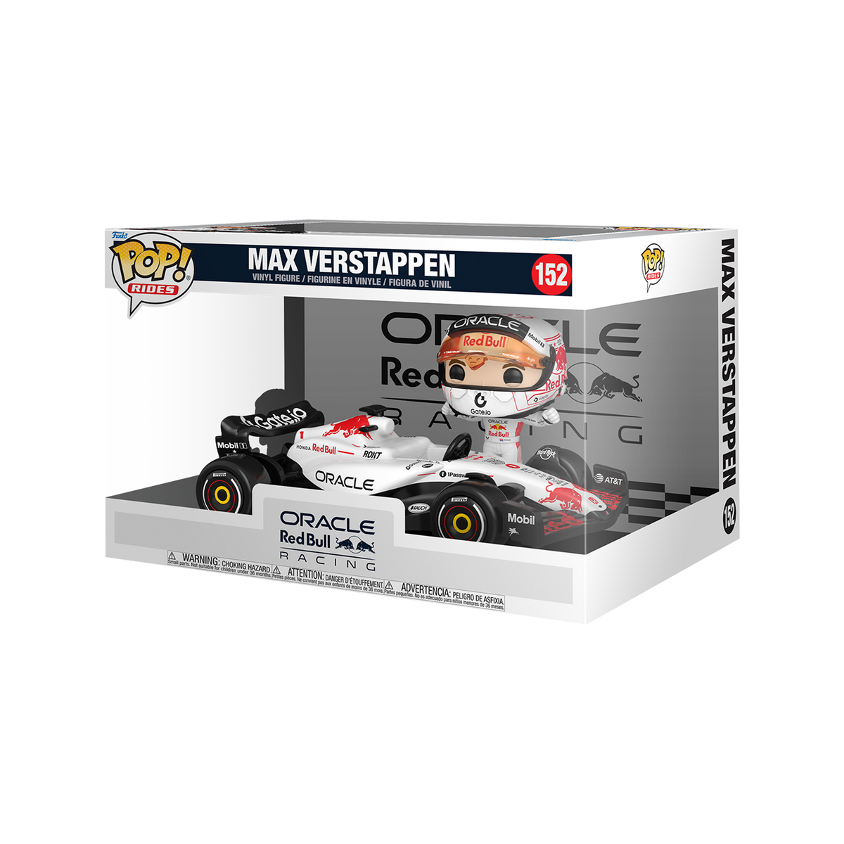 Funko Pop! Rides Deluxe: Oracle Redbull Racing - Max Verstappen - KOODOO