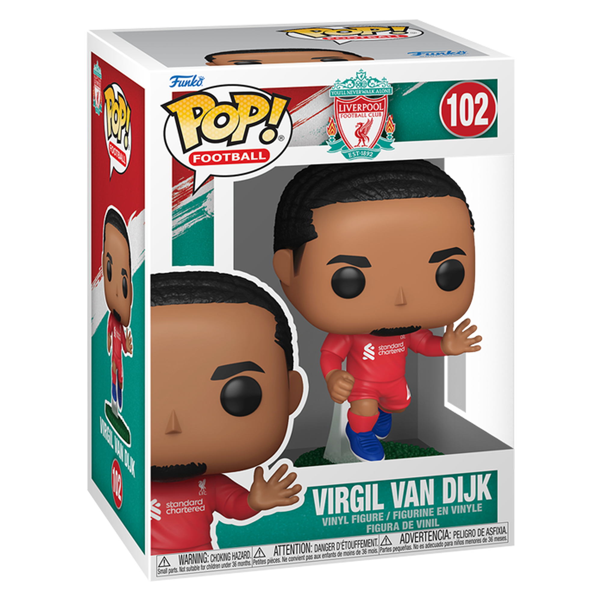 Funko Pop! Football: Liverpool - Virgil Van Dijk - KOODOO