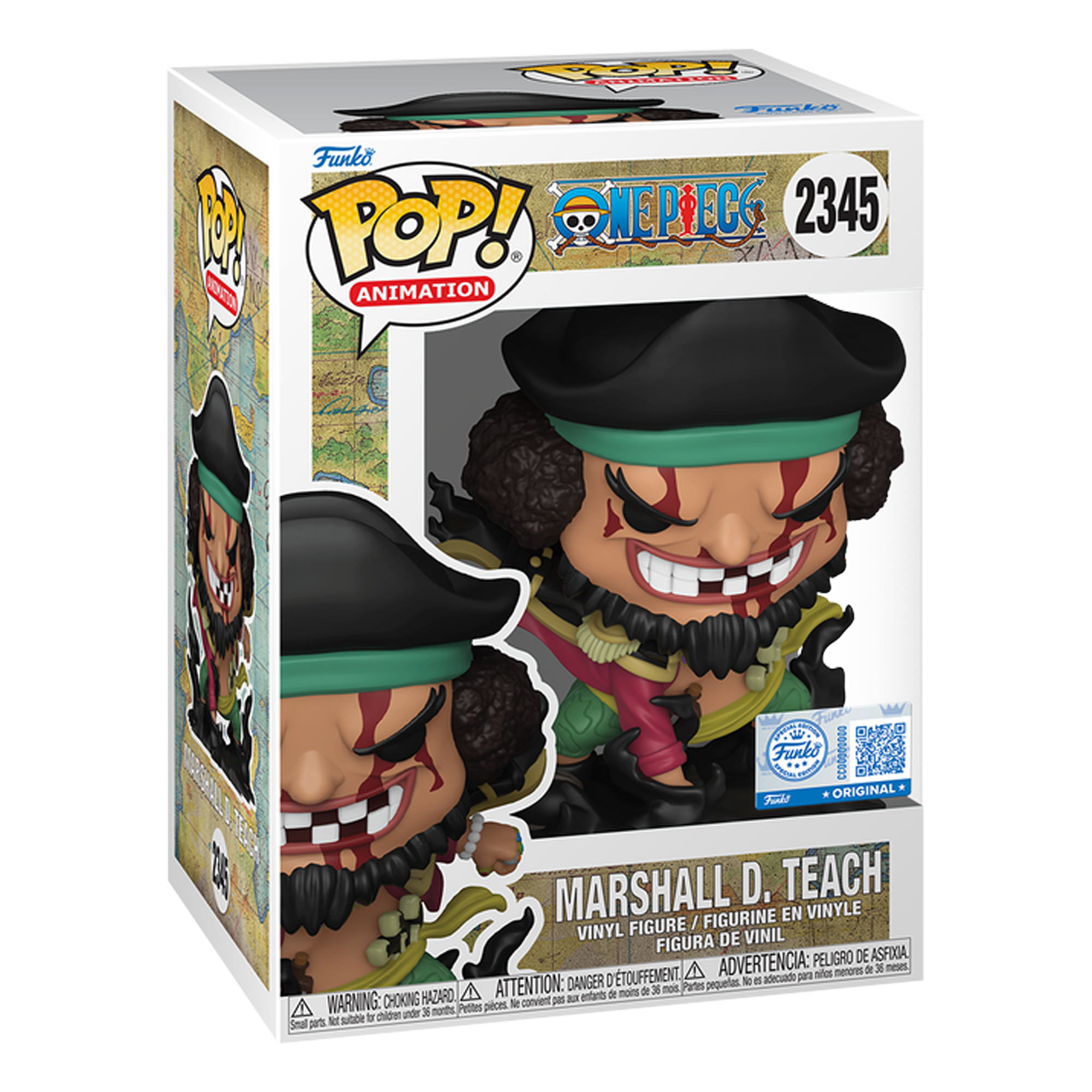 Funko Pop! Animation: One Piece - Marshall D. Teach (Black Hole) (Special Edition) - KOODOO