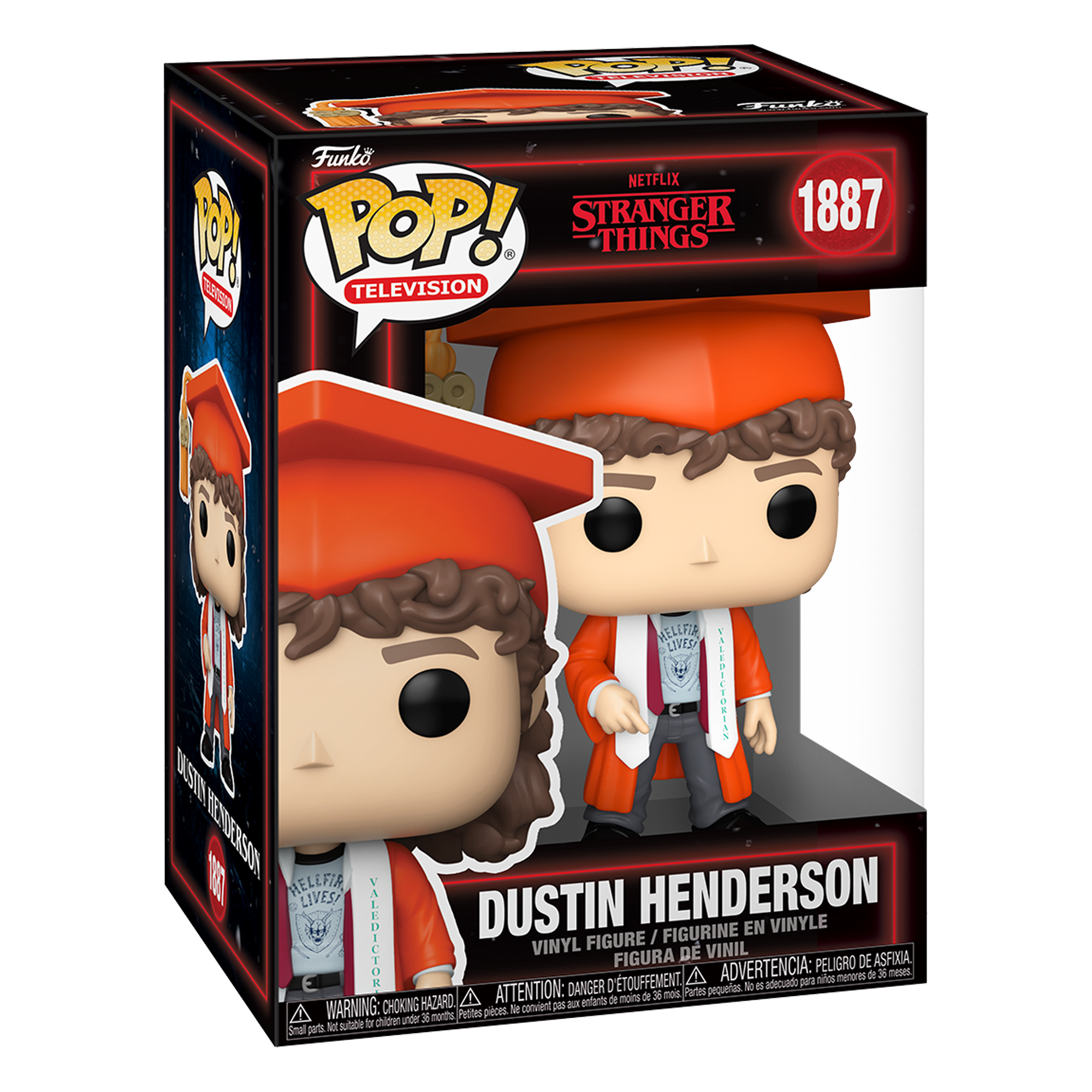 Funko Pop! Television: Stranger Things - Dustin Henderson (Graduation) - KOODOO