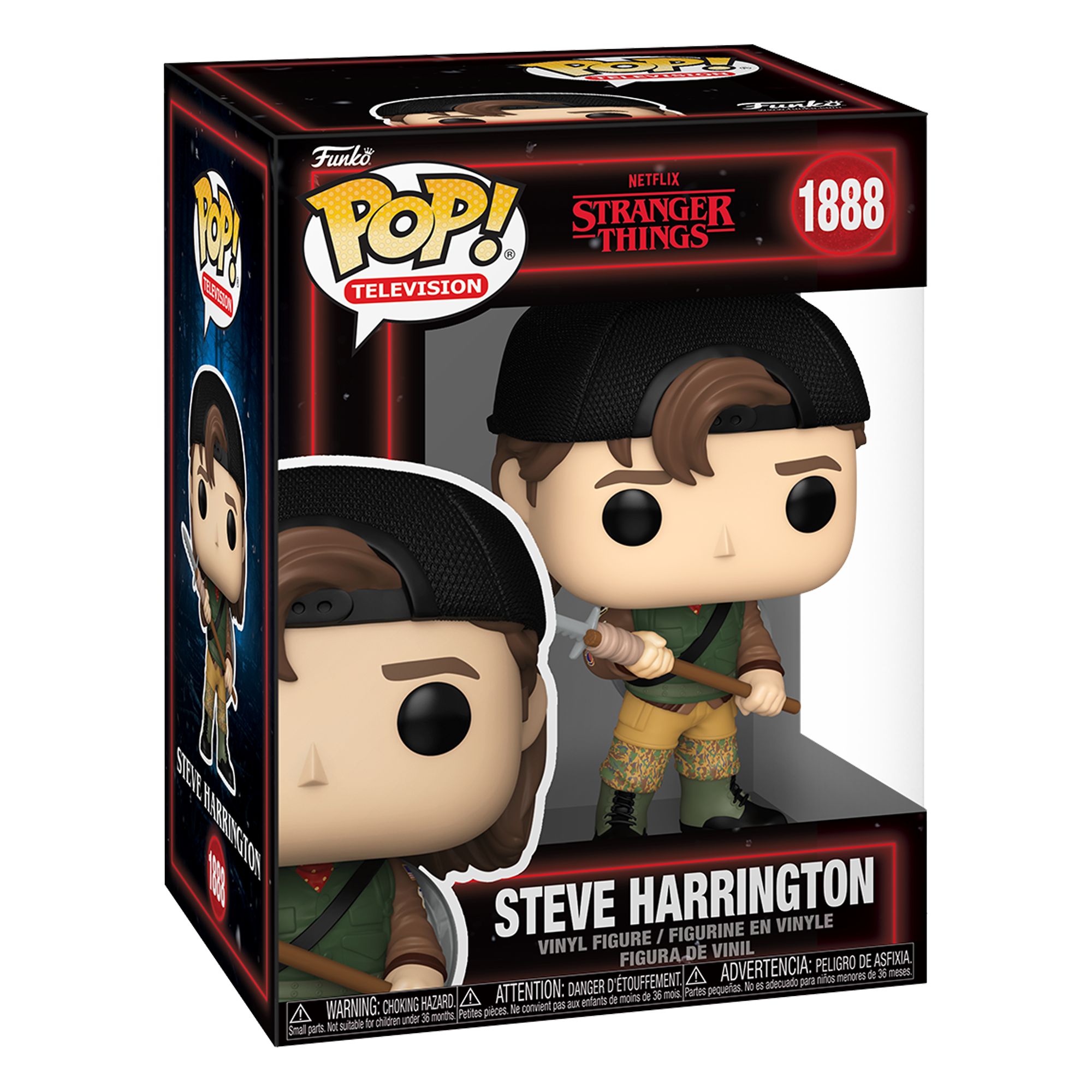 Funko Pop! Television: Stranger Things - Steve Harrington with Spear - KOODOO