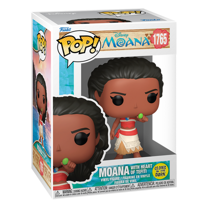 Funko Pop! Disney: Moana - Moana with Heart of Te Fiti (Glow in the Dark) - KOODOO