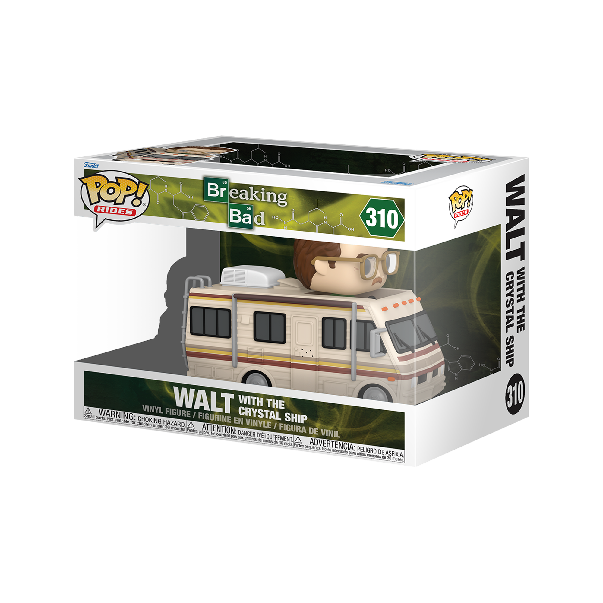 Funko Pop! Rides Deluxe:  Breaking Bad - Walt with the Crystal Ship - KOODOO