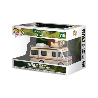 Funko Pop! Rides Deluxe:  Breaking Bad - Walt with the Crystal Ship - KOODOO