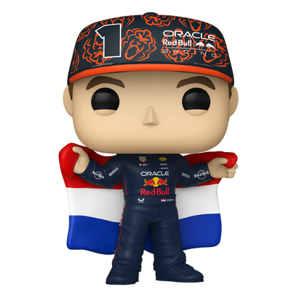 Funko Pop! Racing: Oracle Redbull Racing - Max Verstappen with Dutch Flag (Special Edition) - KOODOO