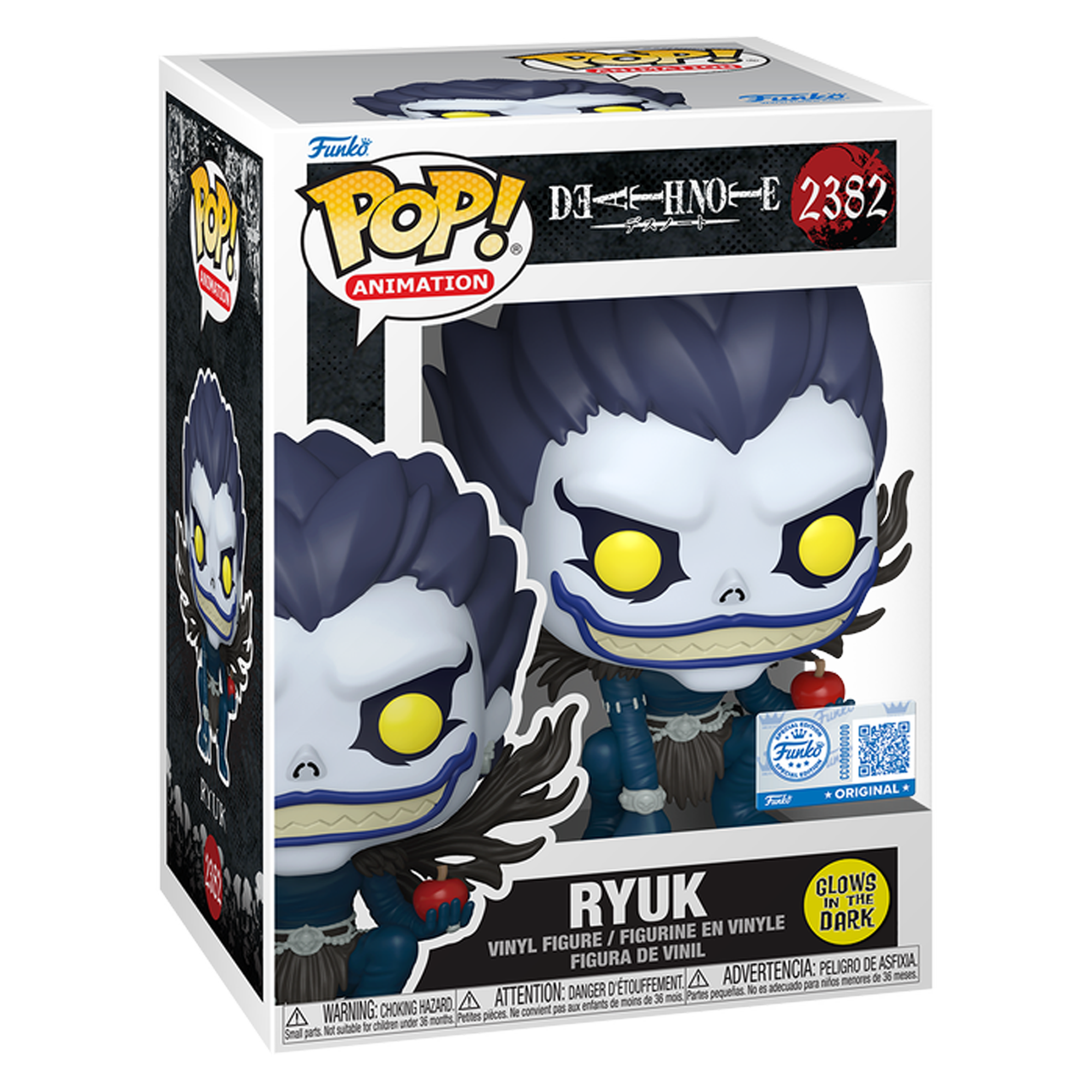 Funko Pop! Animation: Death Note - Ryuk (Glow in the Dark - Special Edition) - KOODOO