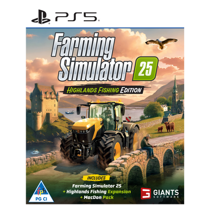 Farming Simulator 25: Highlands Fishing Edition (PS5) - KOODOO